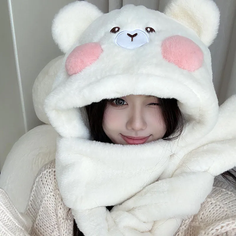 DZP Polyester Hoods & Plush Hats Unisex-4