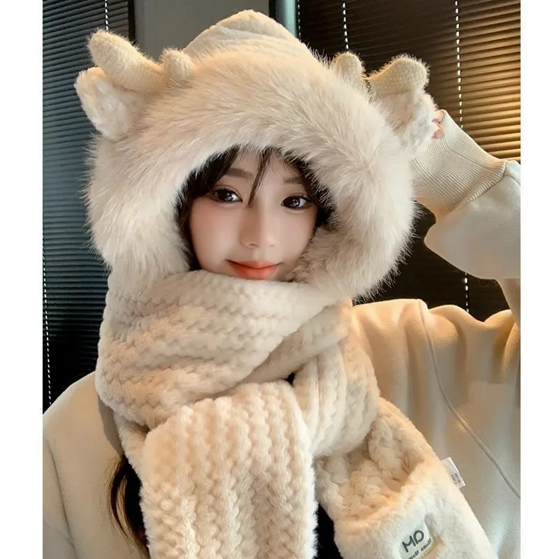 DZP Polyester Hoods & Plush Hats Unisex-1