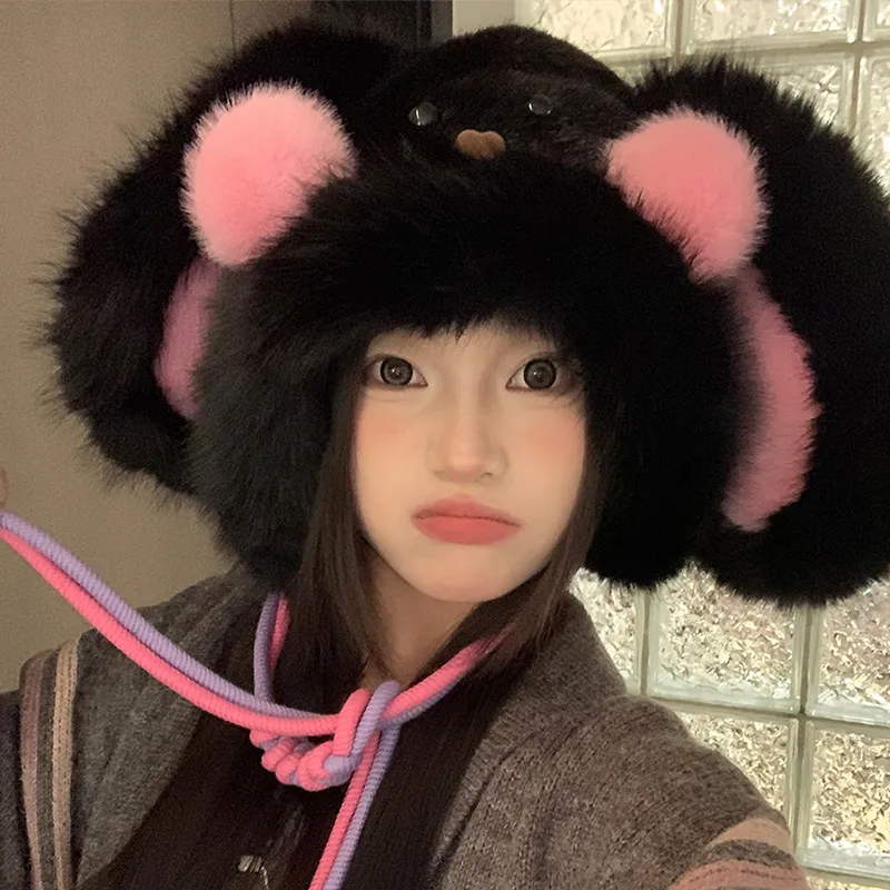 DZP Polyester Hoods & Plush Hats Unisex-5