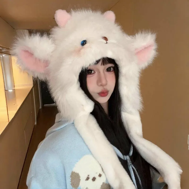 DZP Polyester Hoods & Plush Hats Unisex-3