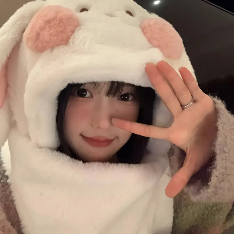 DZP Polyester Hoods & Plush Hats Unisex-3