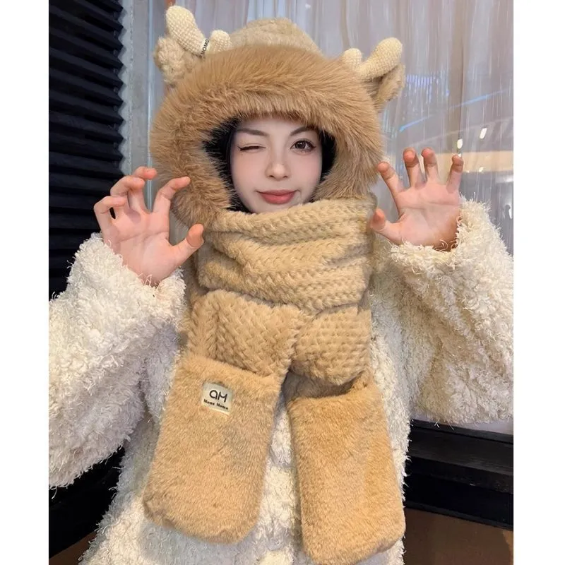 DZP Polyester Hoods & Plush Hats Unisex-4