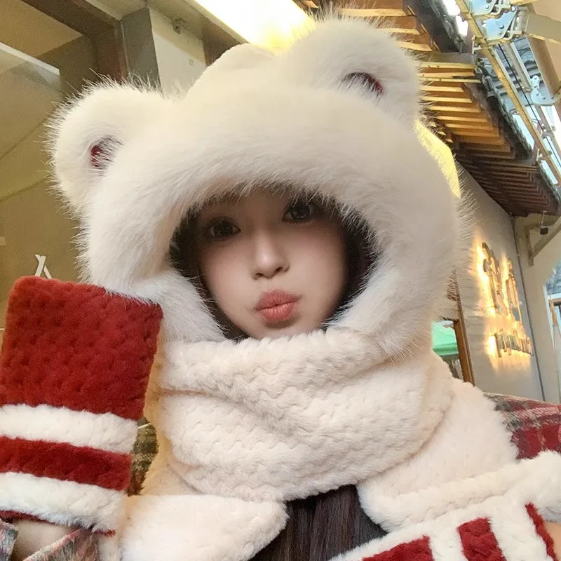 DZP Polyester Hoods & Plush Hats Unisex-4