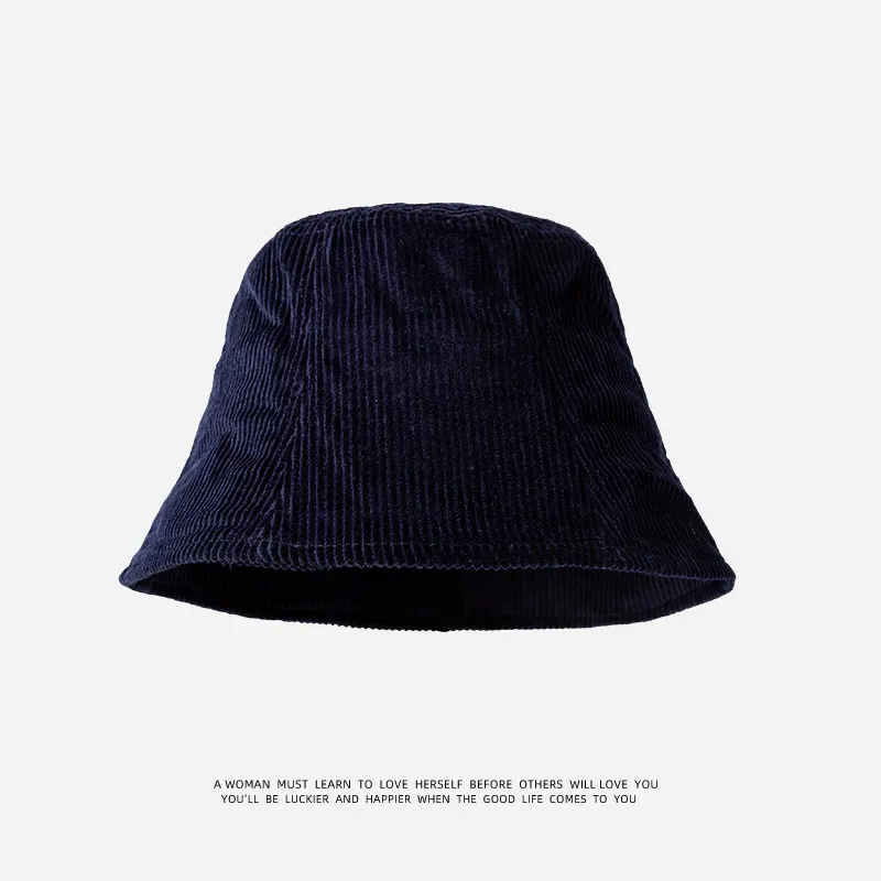 DZP Corduroy Bucket Hats Unisex-3