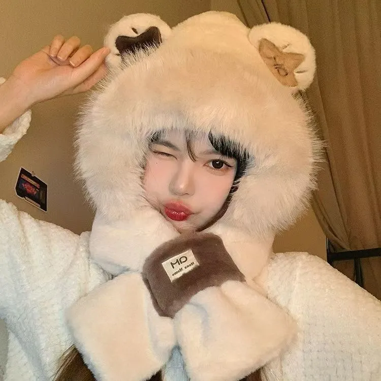 DZP Polyester Hoods & Plush Hats Unisex-2