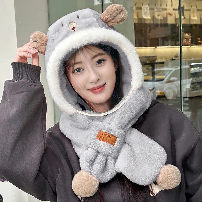 DZP Polyester Hoods & Plush Hats Unisex-12