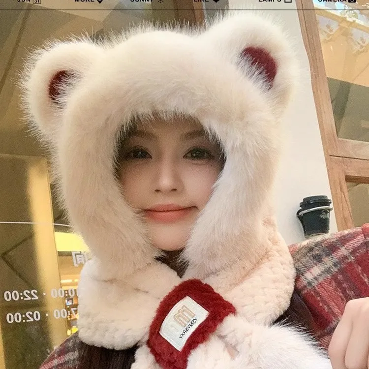 DZP Polyester Hoods & Plush Hats Unisex-1