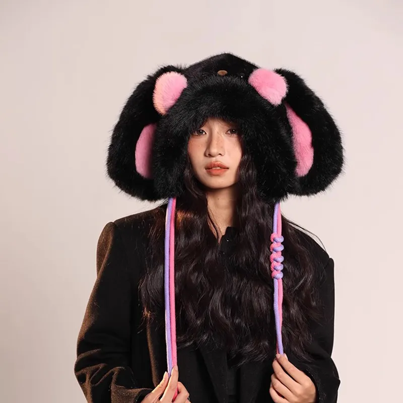 DZP Polyester Hoods & Plush Hats Unisex-4