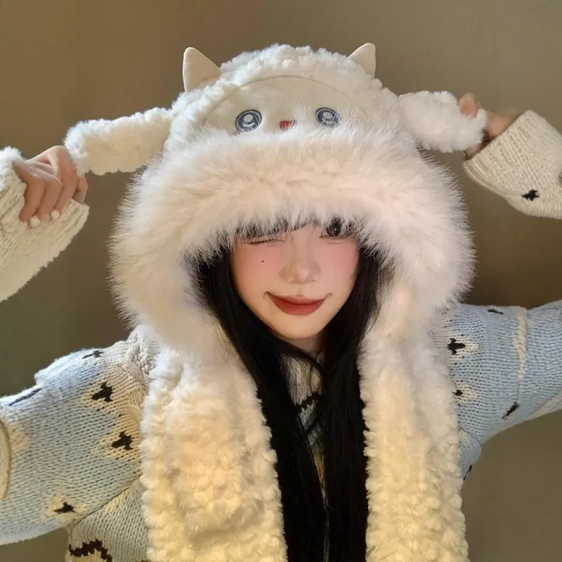 DZP Polyester Hoods & Plush Hats Unisex-3