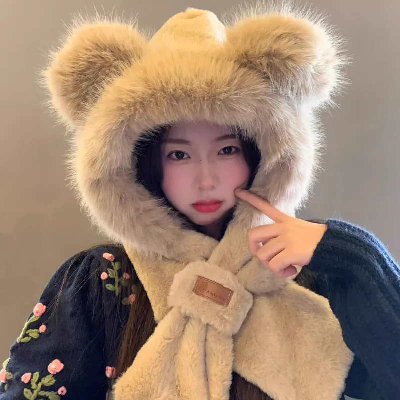 DZP Polyester Hoods & Plush Hats Unisex-1