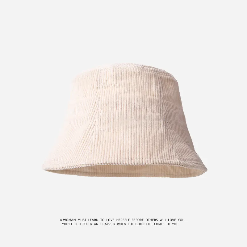DZP Corduroy Bucket Hats Unisex-7