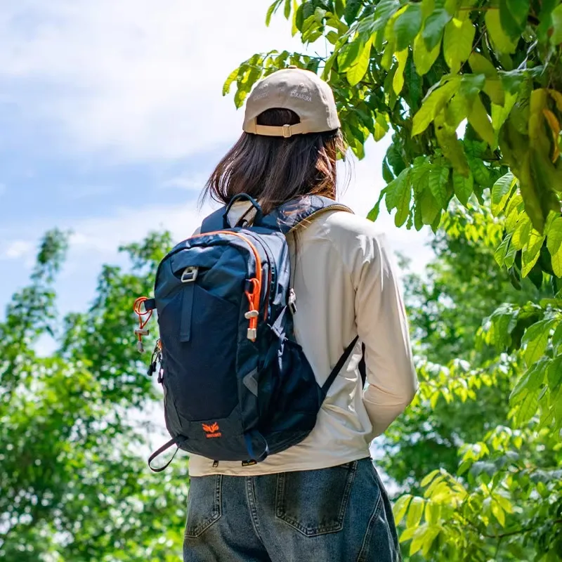 Jiang Qi Polyamide Backpack Regular Unisex Multicolor-9