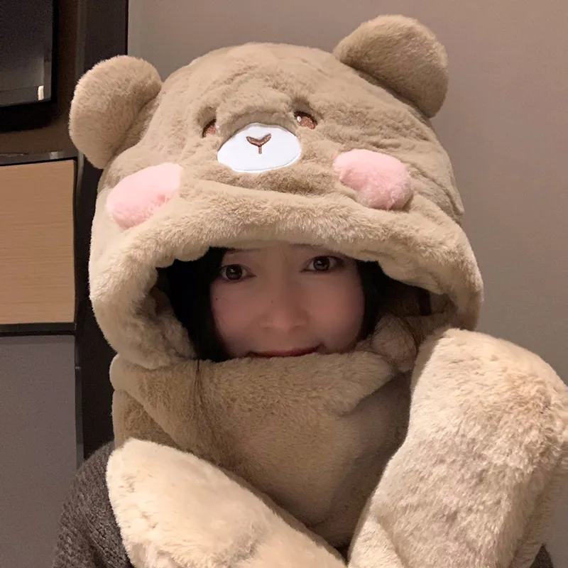 DZP Polyester Hoods & Plush Hats Unisex-2