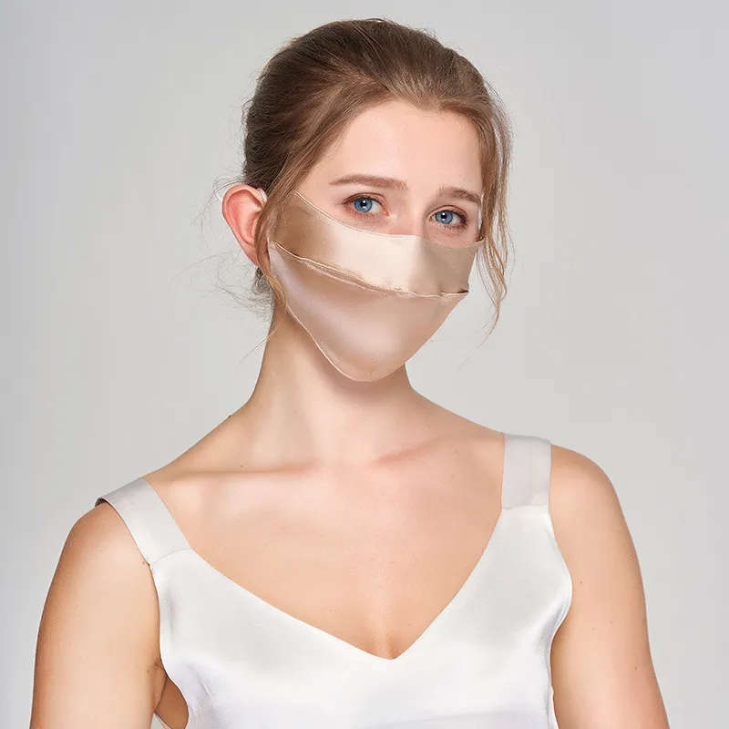 DZP Mulberry Silk Sun Protection Masks Unisex-1