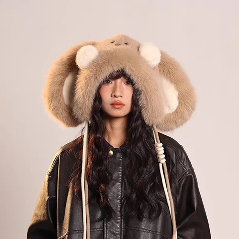 DZP Polyester Hoods & Plush Hats Unisex-7