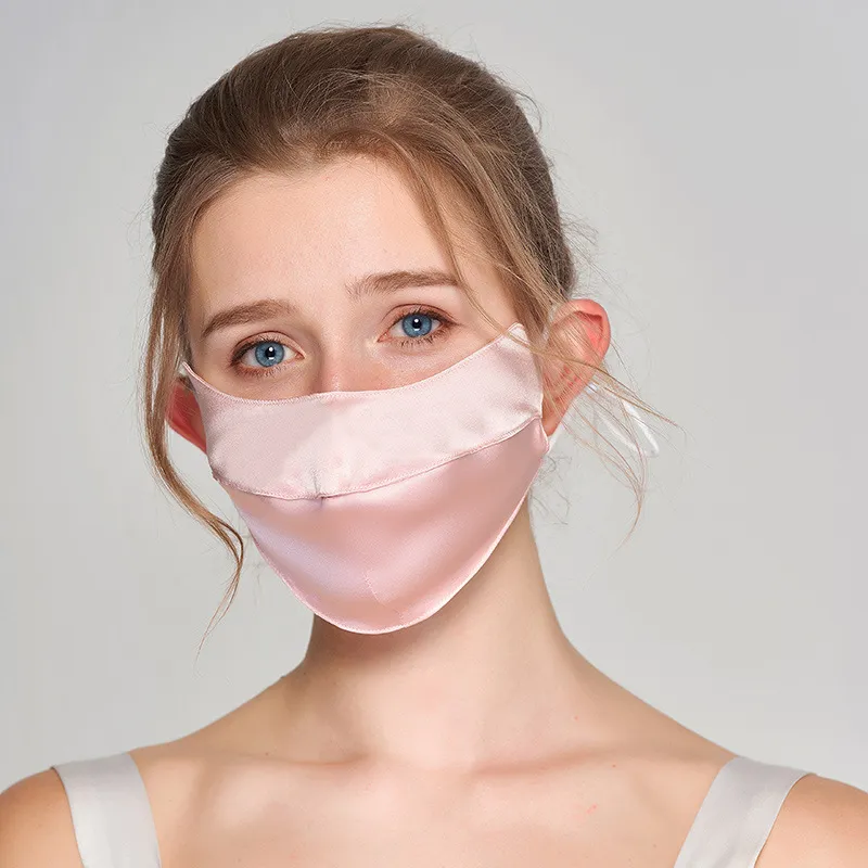 DZP Mulberry Silk Sun Protection Masks Unisex-7