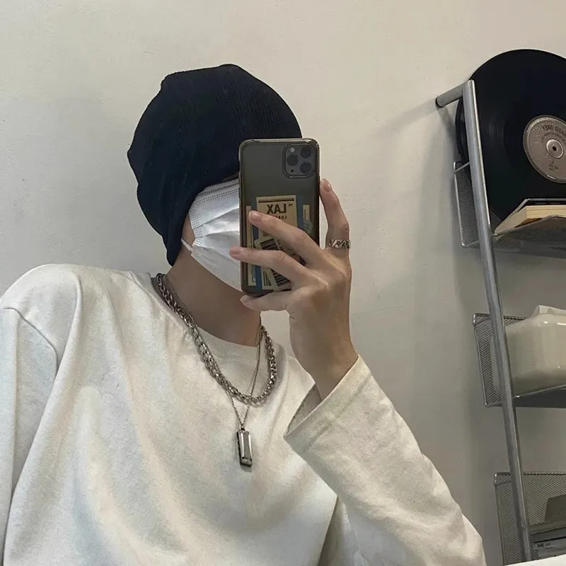 DZP Cotton Polyester Blend Gathered Hat Unisex-2