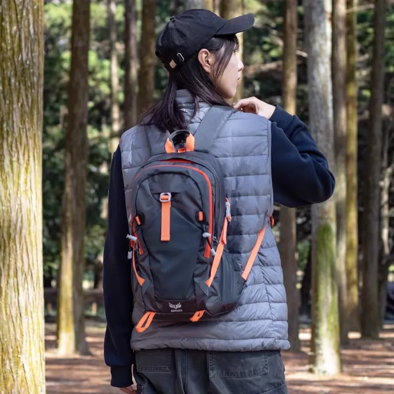 Jiang Qi Polyamide Backpack Regular Unisex Multicolor-17