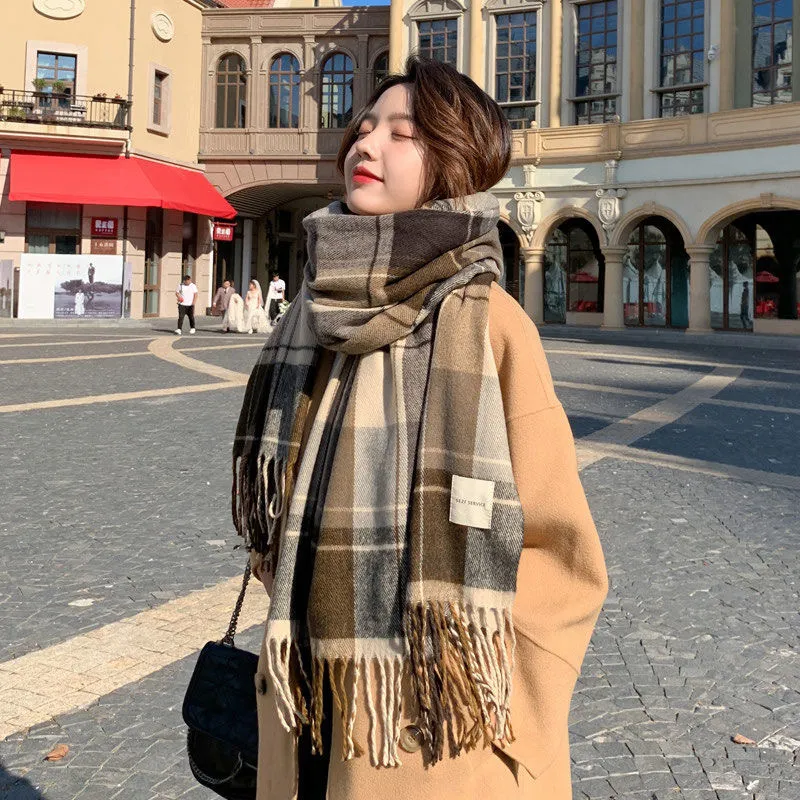 DZP Knit Scarves Unisex-2