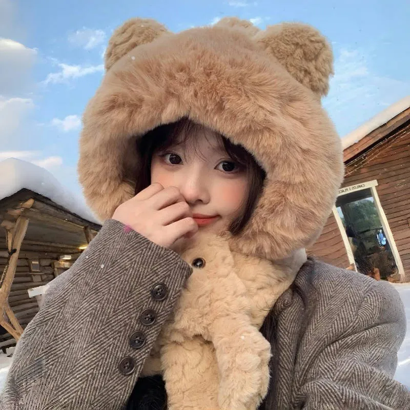 DZP Polyester Hoods & Plush Hats Unisex-1