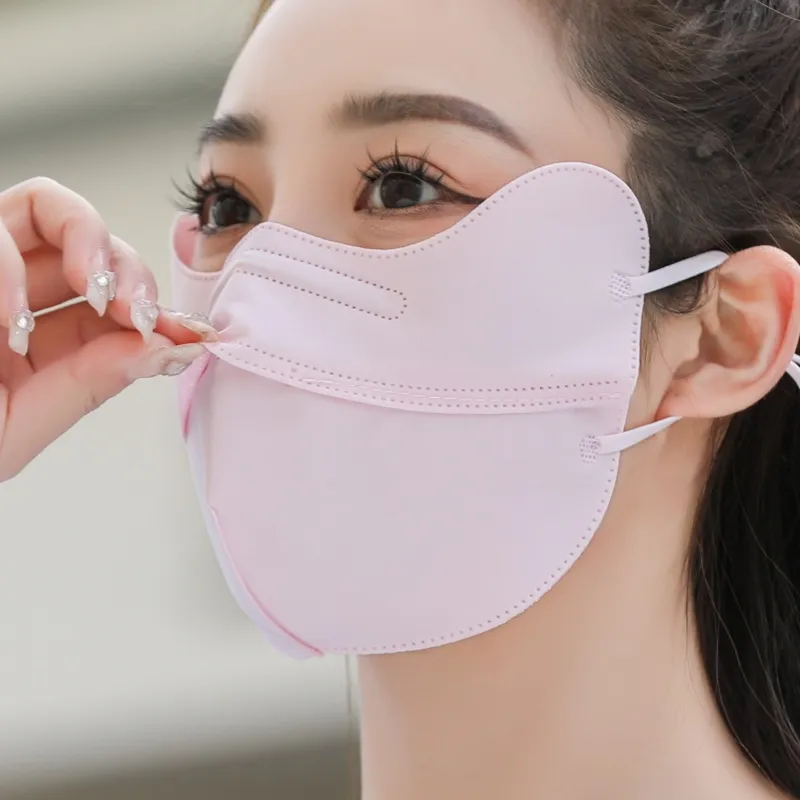DZP Polyester, Elastane Sun Protection Masks Unisex-2