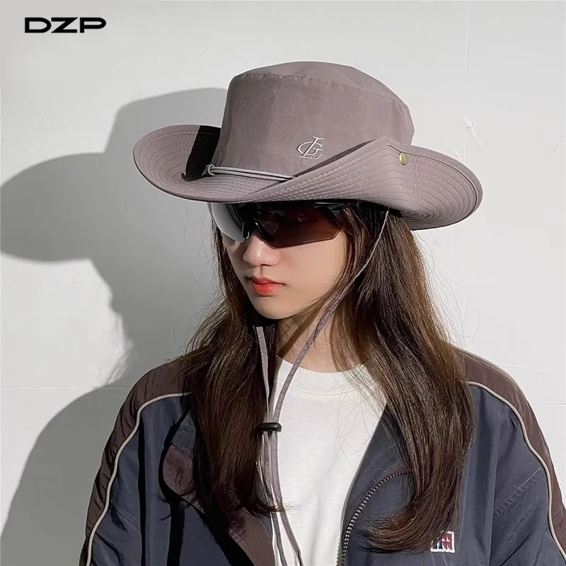DZP Polyamide Bucket Hats Unisex-9