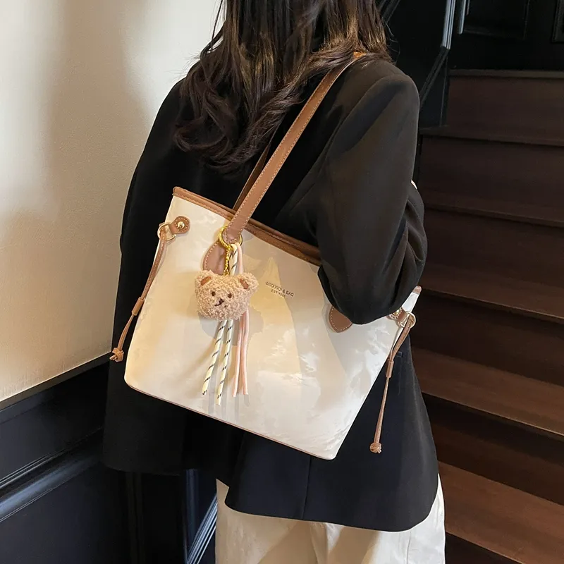 HCXK PU Tote Bag, Shoulder Bag Regular Women's Multicolor-15