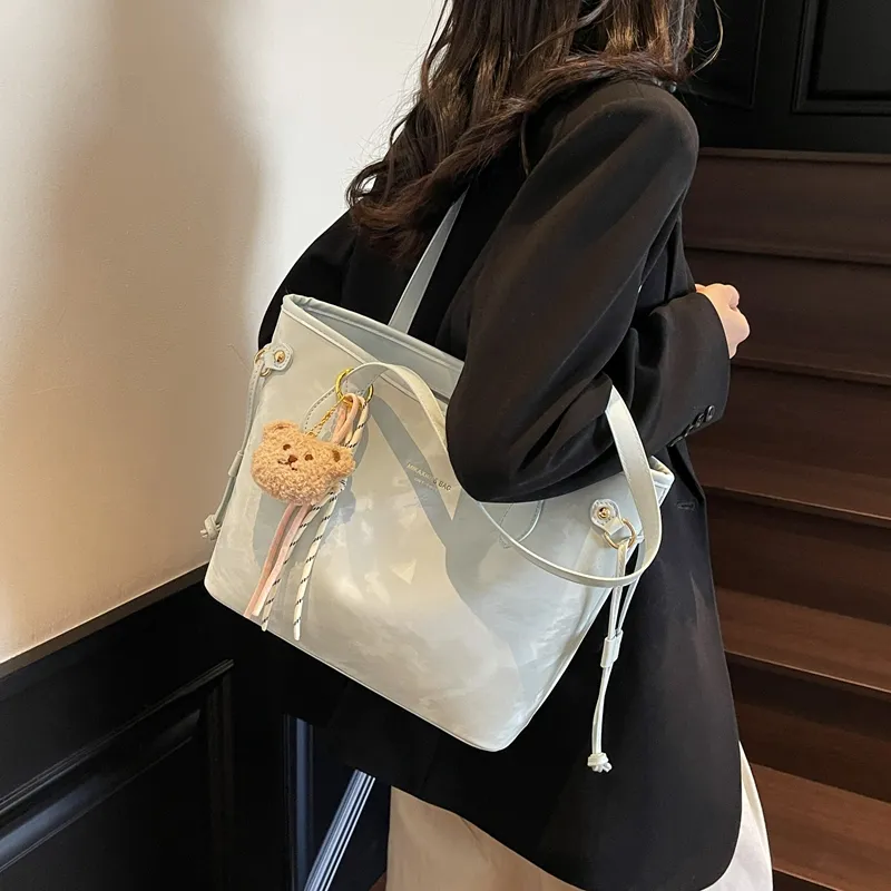 HCXK PU Tote Bag, Shoulder Bag Regular Women's Multicolor-20