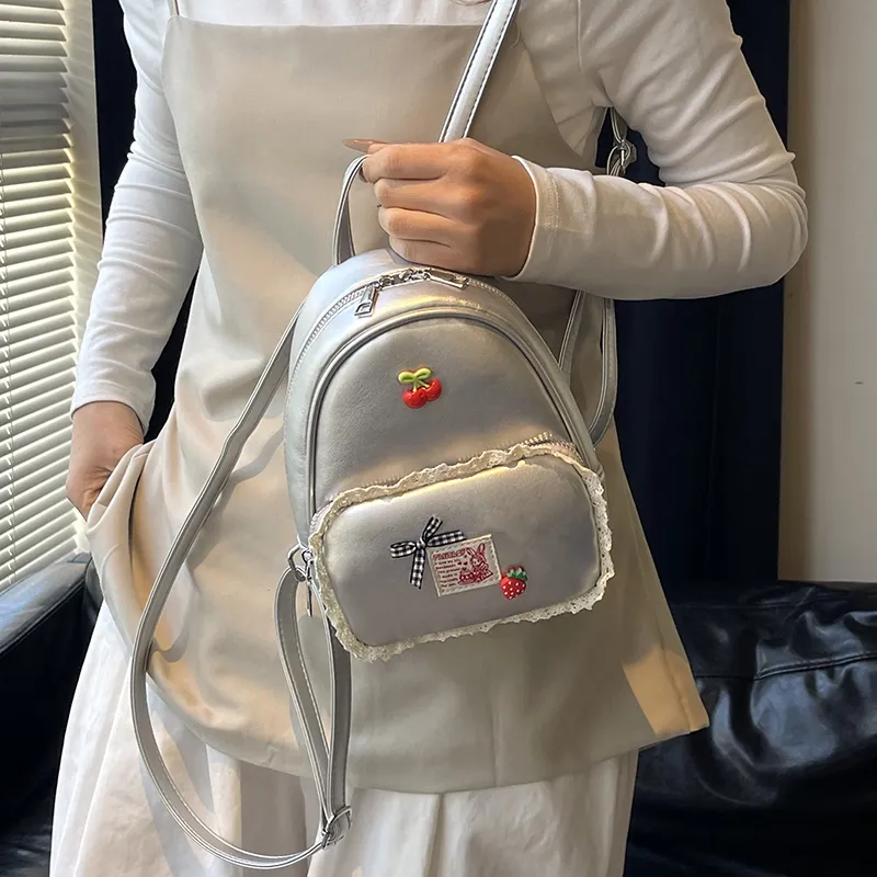 HCXK PU Backpack Women's Multicolor-25