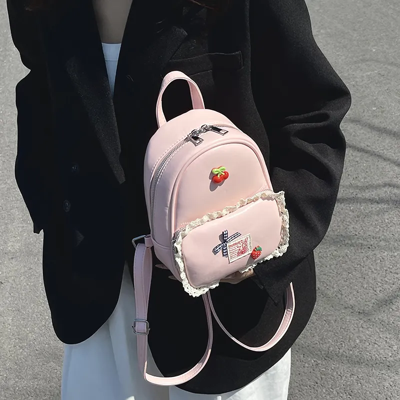 HCXK PU Backpack Women's Multicolor-1
