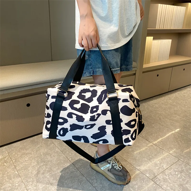HCXK Oxford One Shoulder Travel Bag Unisex Multicolor-1