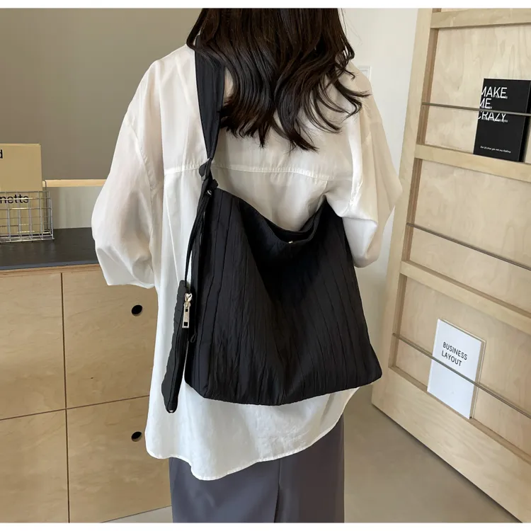 HCXK Fabric Tote Bag Shoulder Bag Regular Women's Multicolor-5