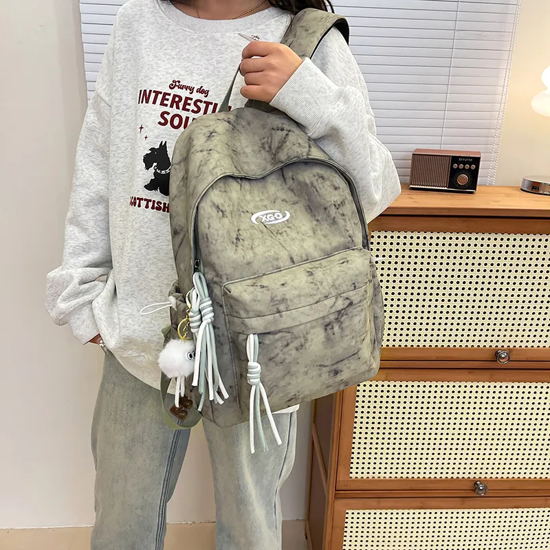 HCXK Nylon Backpack Unisex Multicolor-7