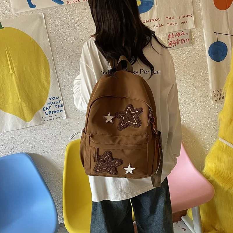 HCXK Nylon Backpack Unisex Multicolor-16