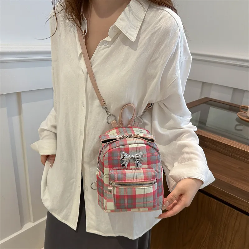 HCXK PU Backpack Women's Multicolor-11