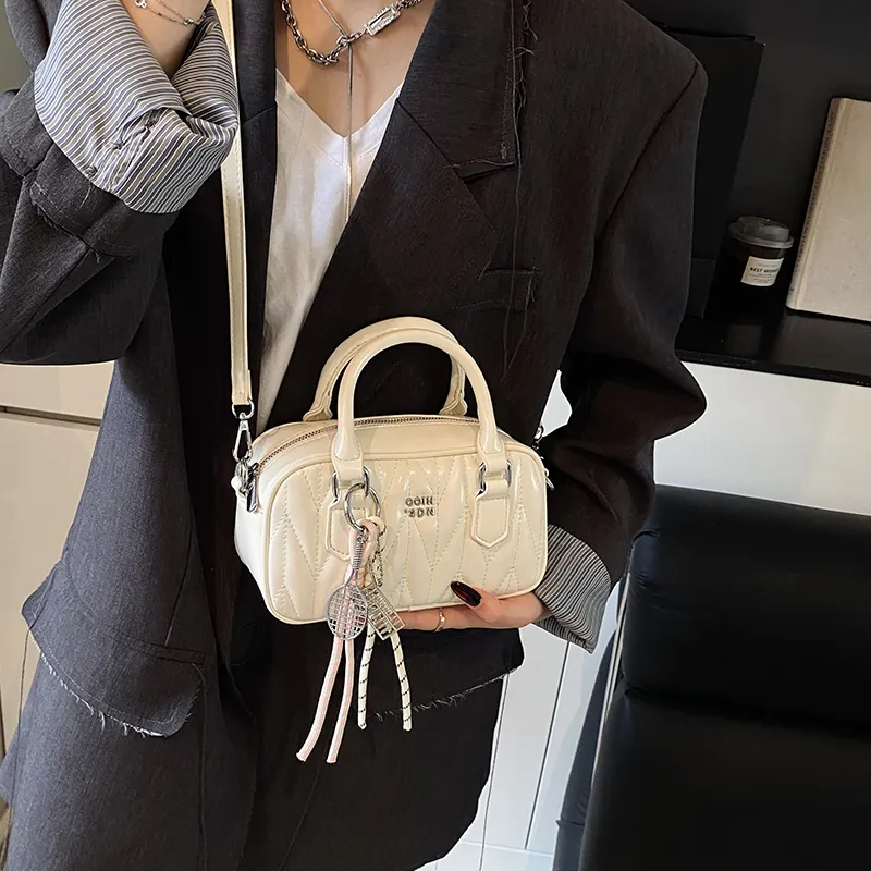 HCXK PU Crossbody Bag One Shoulder Handbag Women's Multicolor-2