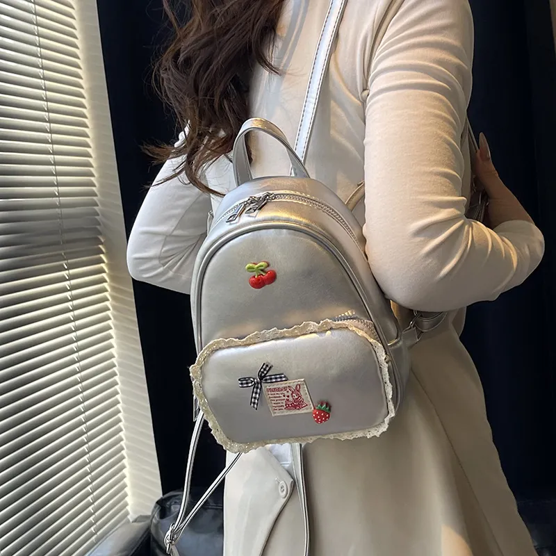 HCXK PU Backpack Women's Multicolor-26