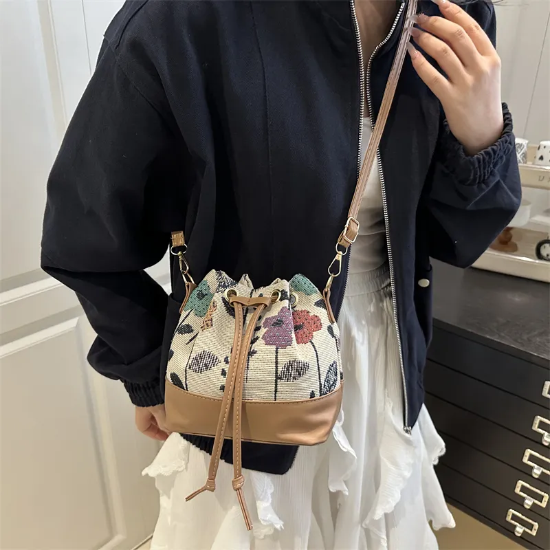 HCXK PU Crossbody Bag, Shoulder Bag Women's White/Black/Khaki/Brown-14