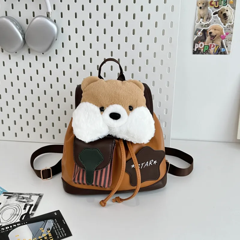 HCXK PU Backpack Regular Unisex Multicolor-2