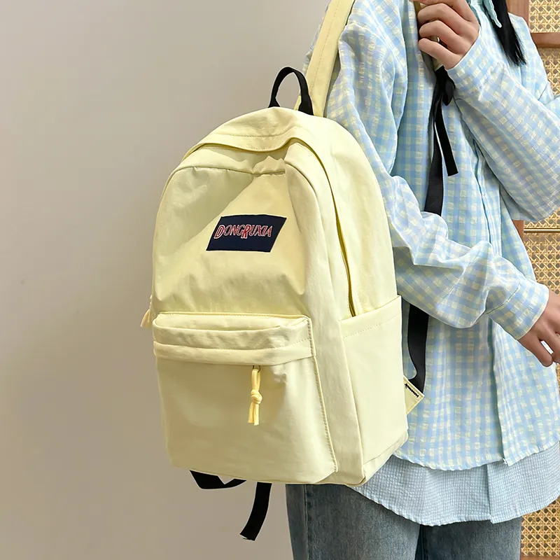HCXK Nylon Backpack Unisex Multicolor-12