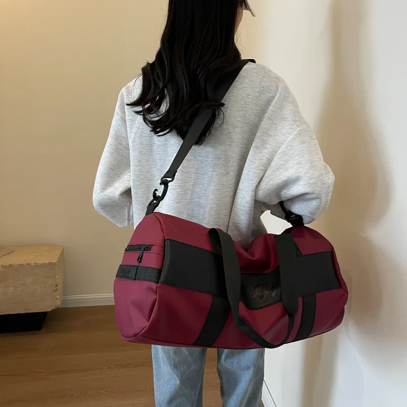 HCXK Fabric Travel Bag Unisex Multicolor-27