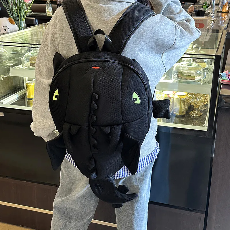 HCXK Nylon Fabric Backpack Unisex White/Black/Gray/Neon Green-8