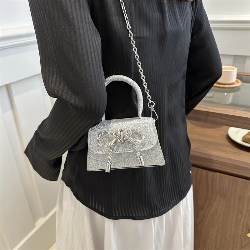 HCXK PC Crossbody Bag Shoulder Bag Regular Women's White Silver Black/Rose Red/Green-9