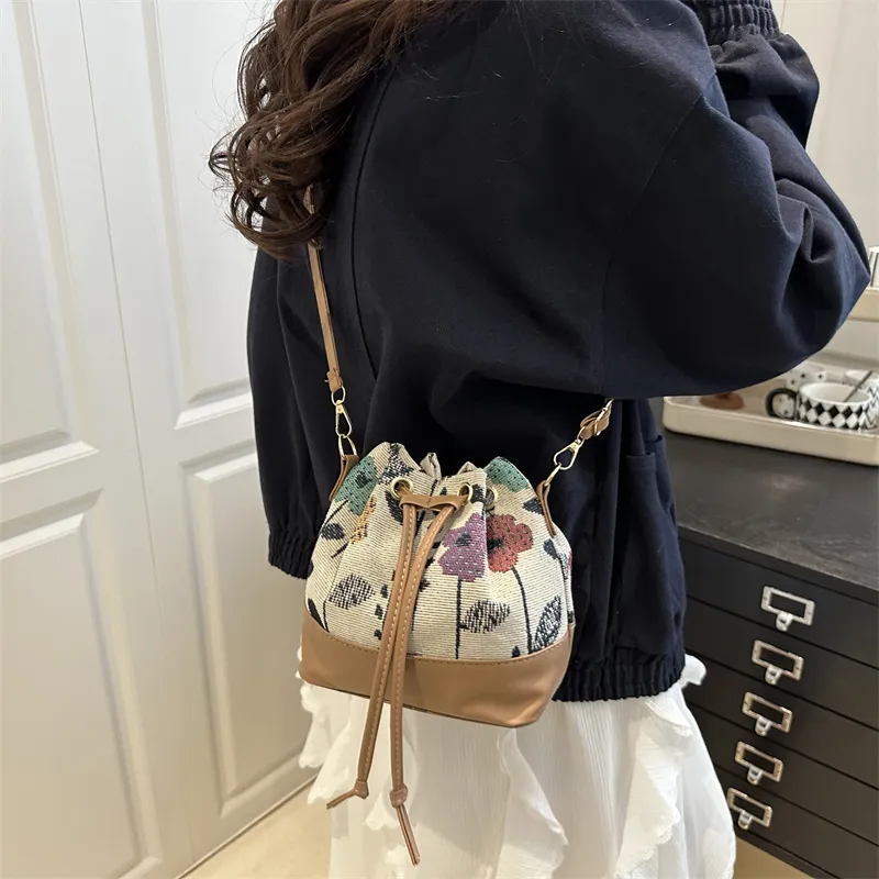 HCXK PU Crossbody Bag, Shoulder Bag Women's White/Black/Khaki/Brown-16