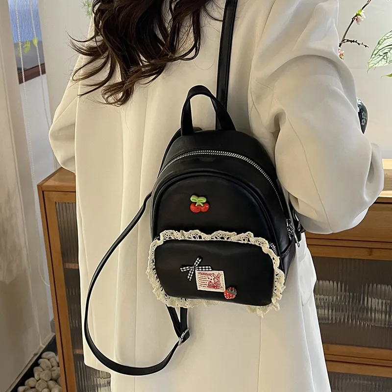 HCXK PU Backpack Women's Multicolor-8