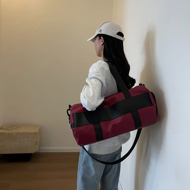 HCXK Fabric Travel Bag Unisex Multicolor-28