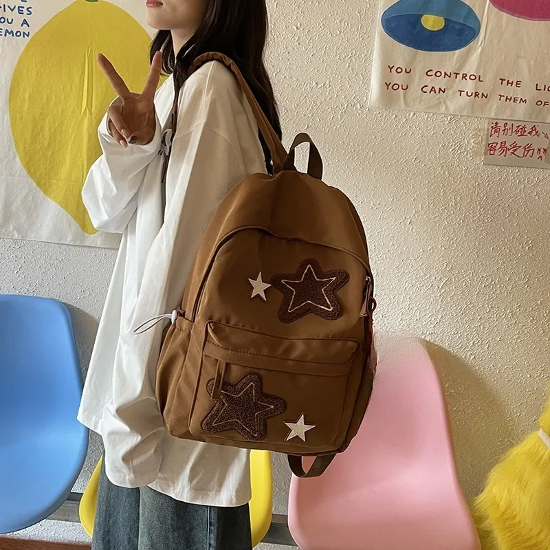 HCXK Nylon Backpack Unisex Multicolor-17