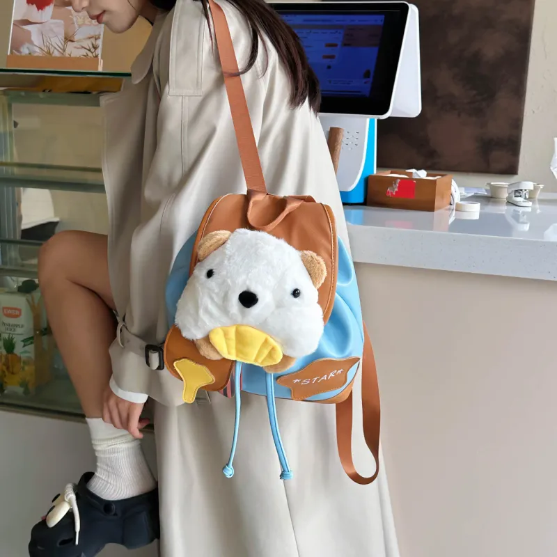 HCXK PU Backpack Regular Unisex Multicolor-4