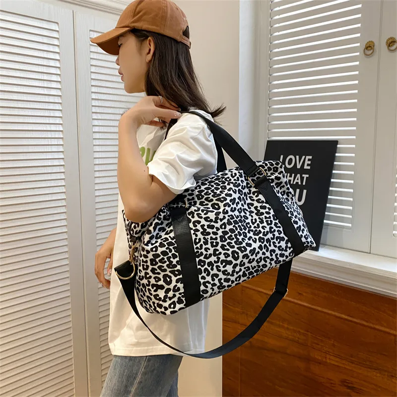 HCXK Oxford One Shoulder Travel Bag Unisex Multicolor-25