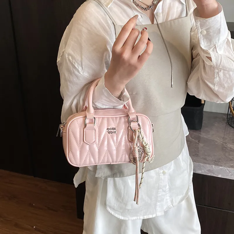 HCXK PU Crossbody Bag One Shoulder Handbag Women's Multicolor-16
